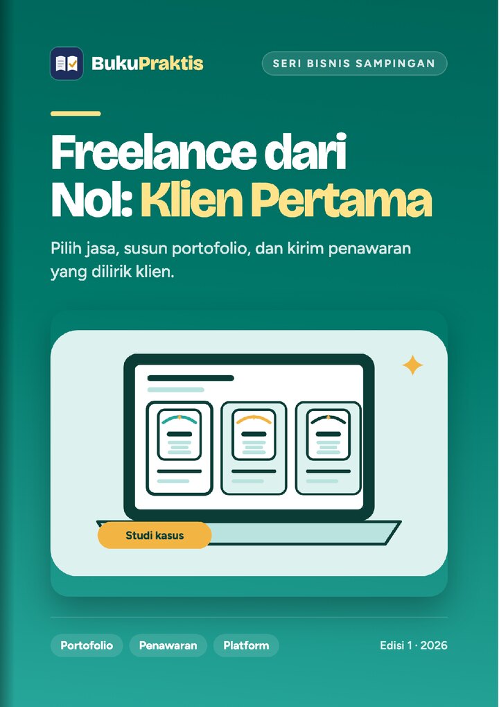 Sampul Freelance dari Nol: Klien Pertama