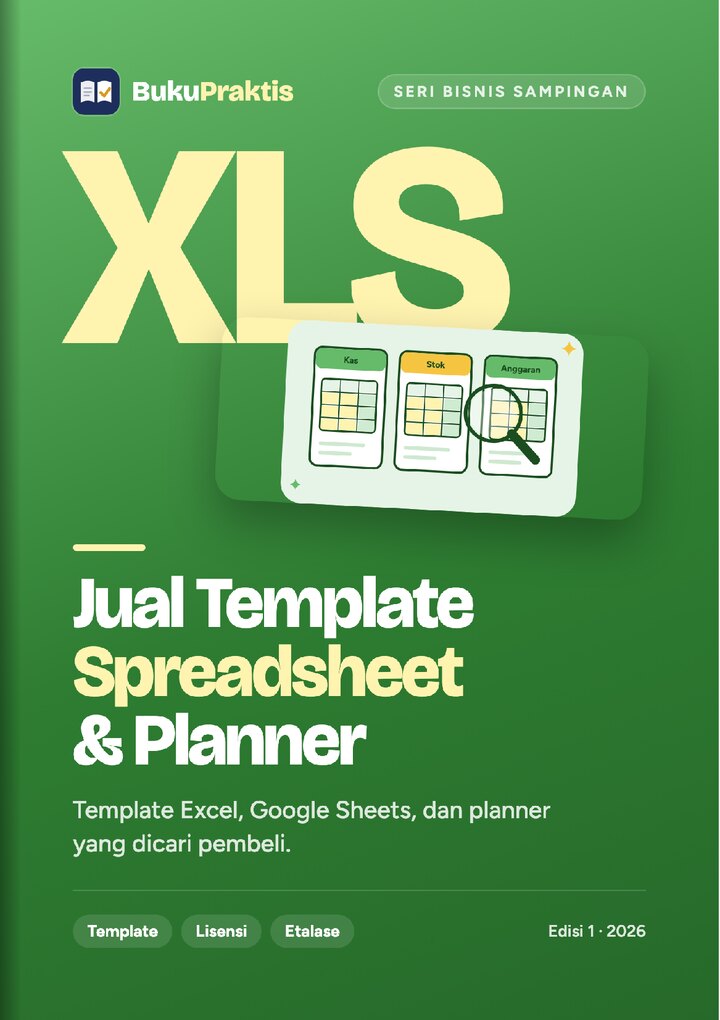 Sampul Jual Template Spreadsheet & Planner