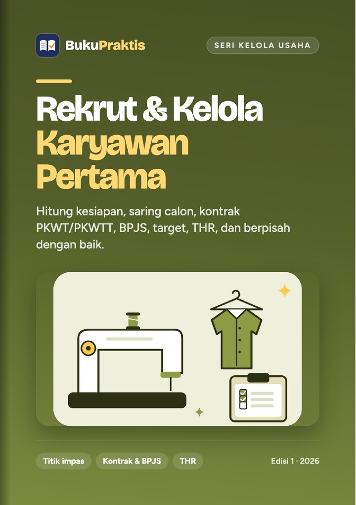 Sampul Rekrut & Kelola Karyawan Pertama