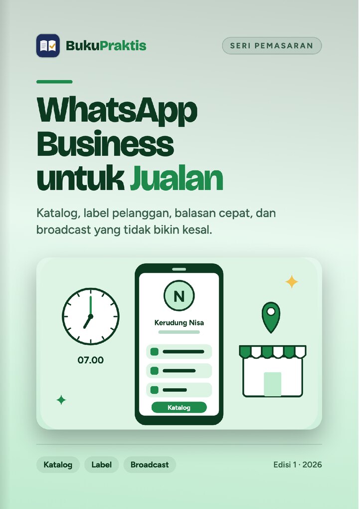 Sampul WhatsApp Business untuk Jualan
