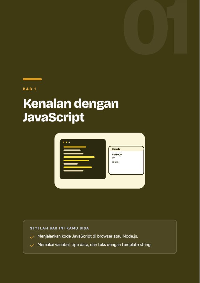 Contoh halaman JavaScript Dasar untuk Pemula