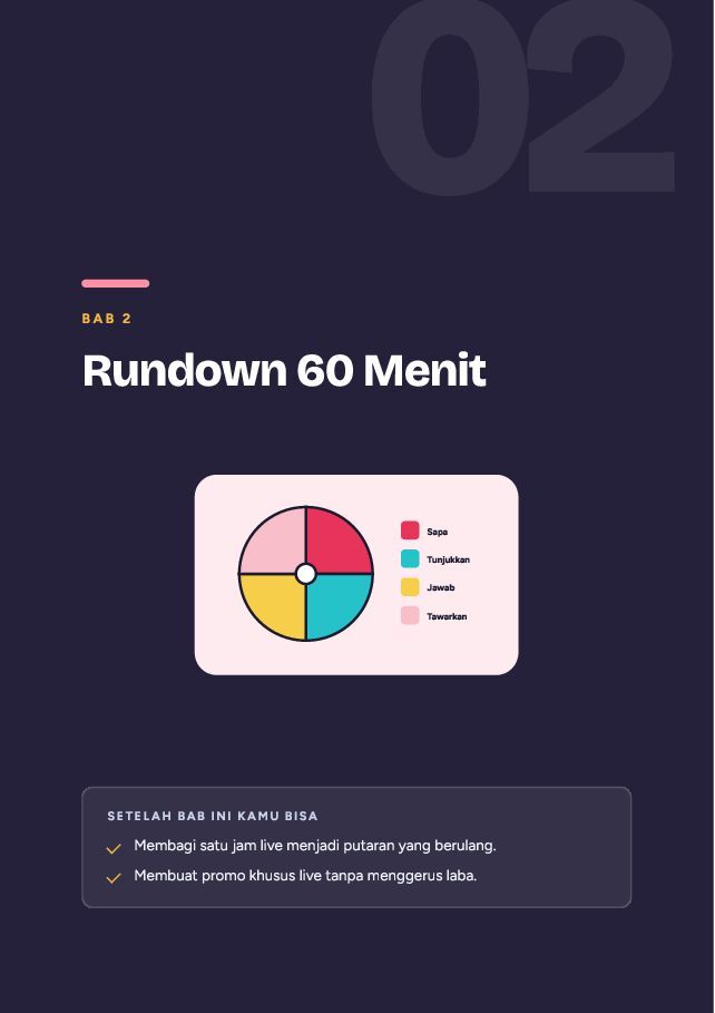 Contoh halaman Live Jualan TikTok Shop