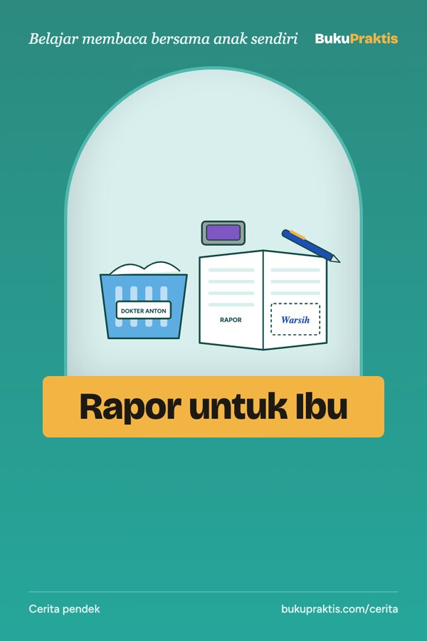 Sampul Rapor untuk Ibu